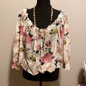 Lightweight dressy top.